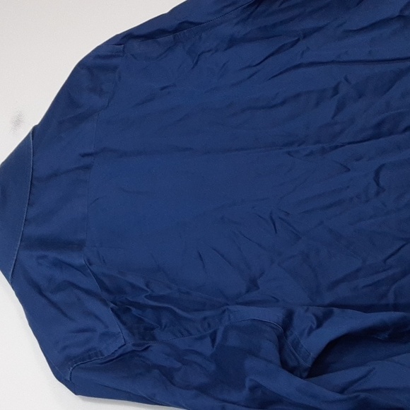 Michael Kors Men's Non Iron Blue Long Sleeve Button Down Shirt - Picture 6 of 9